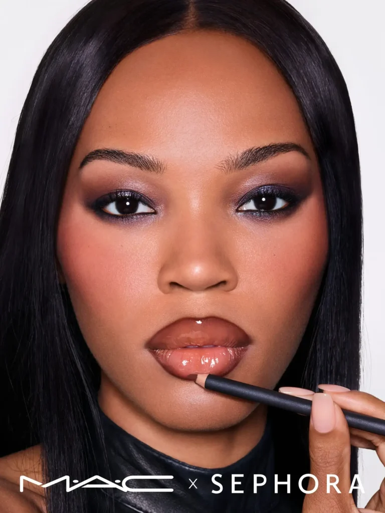 Glossy Plum and Brown Liner