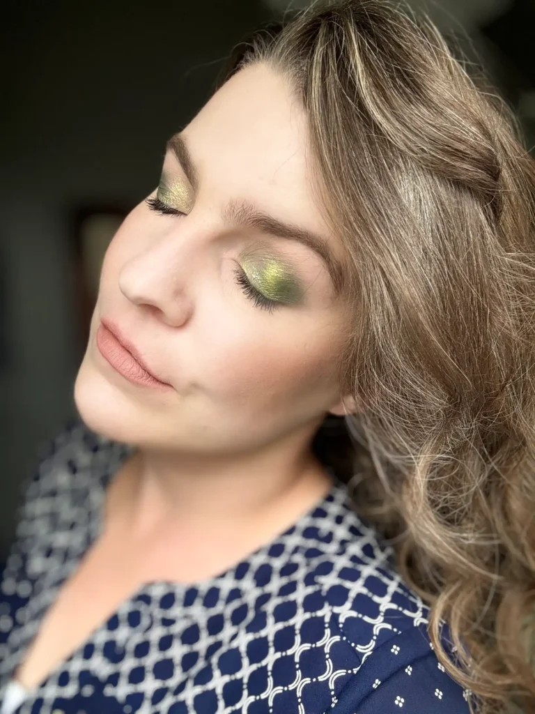 Golden Olive Sparkle