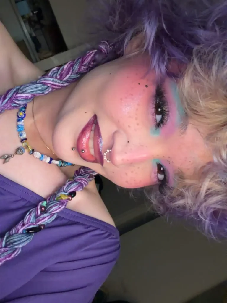 Lavender and Teal Haze