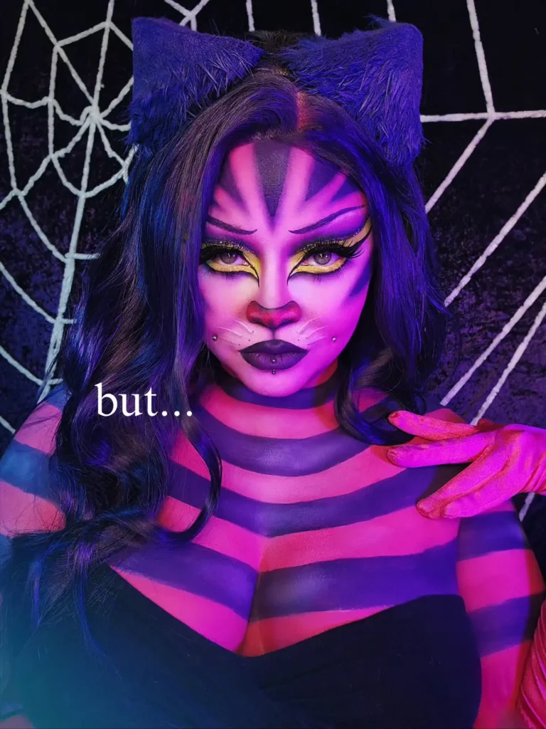 Neon Cheshire Stripes