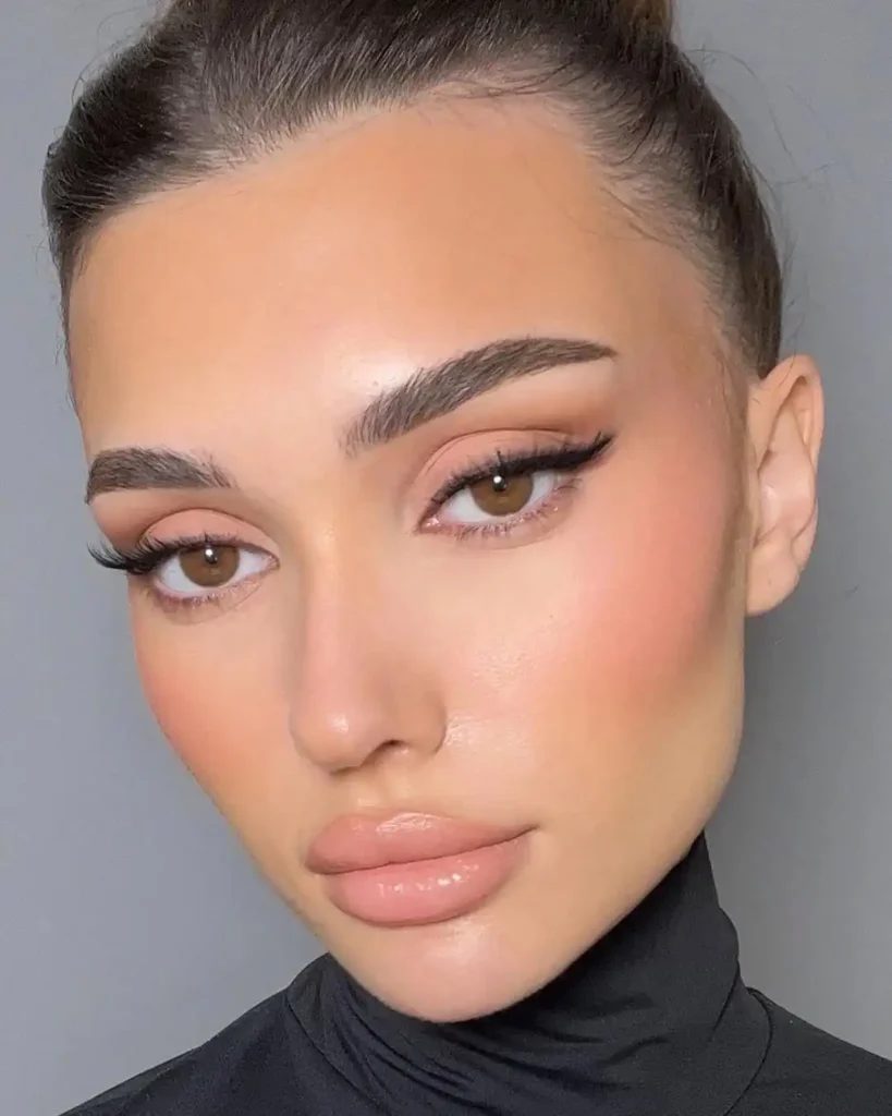 Polished Peach Satin