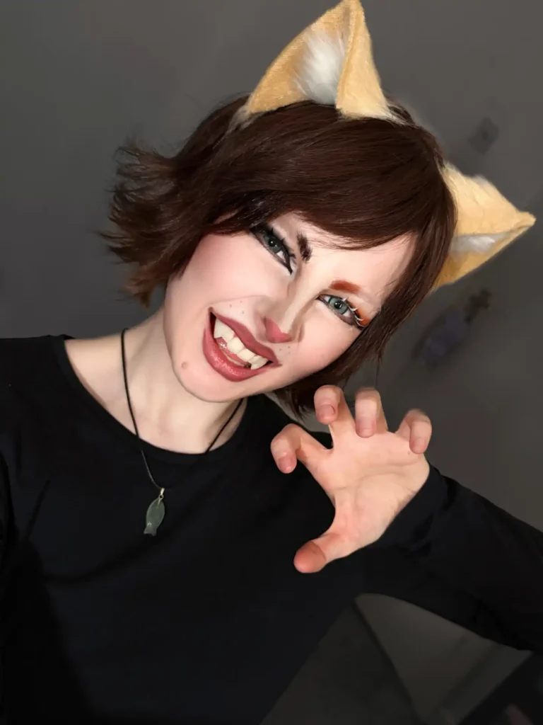 Whimsical Ginger Feline