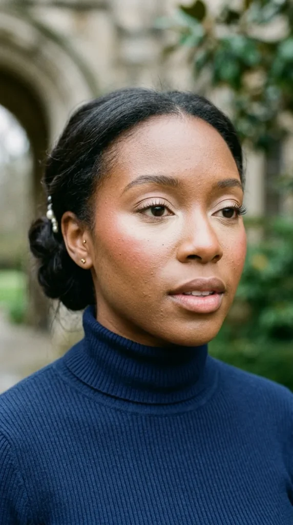 Bright under eyes with lifted blush