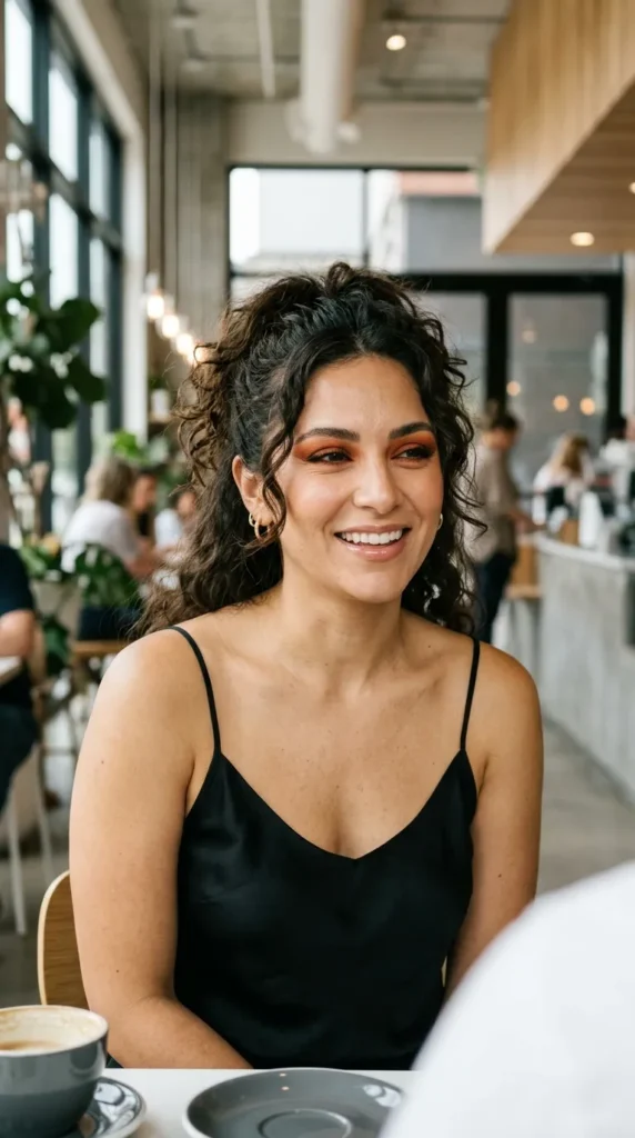 Burnt Orange Eye Makeup