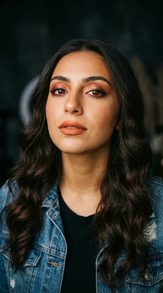 Cinnamon Spice Autumn Glam Makeup Style