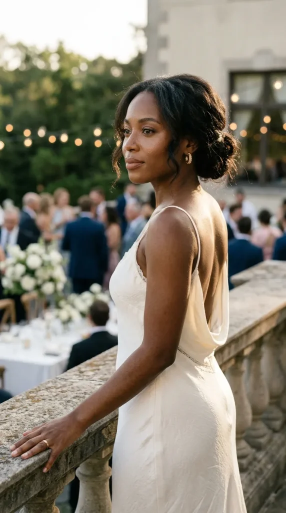 Classic nude glam with radiant complexion