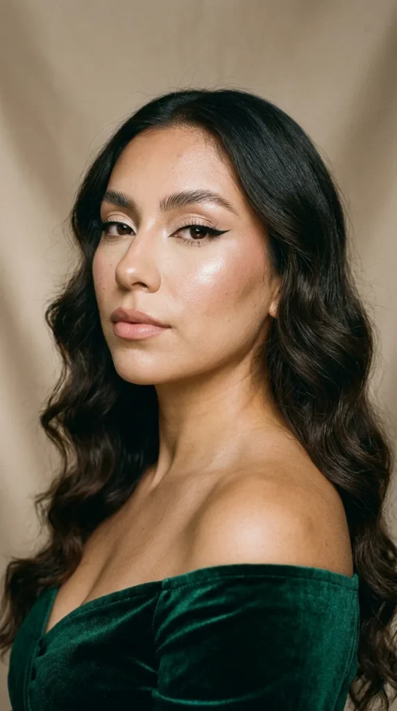 Clean Girl Meets Full Glam Style
