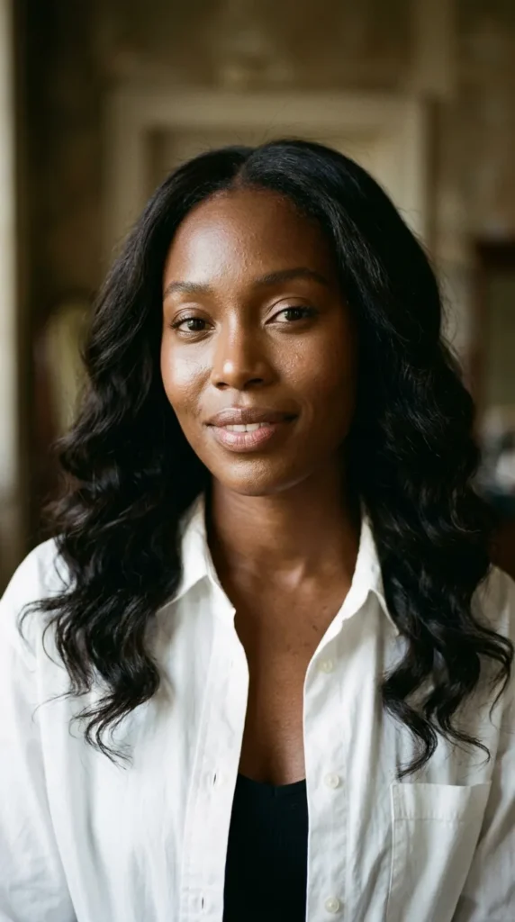 Dewy soft glam using lightweight complexion products