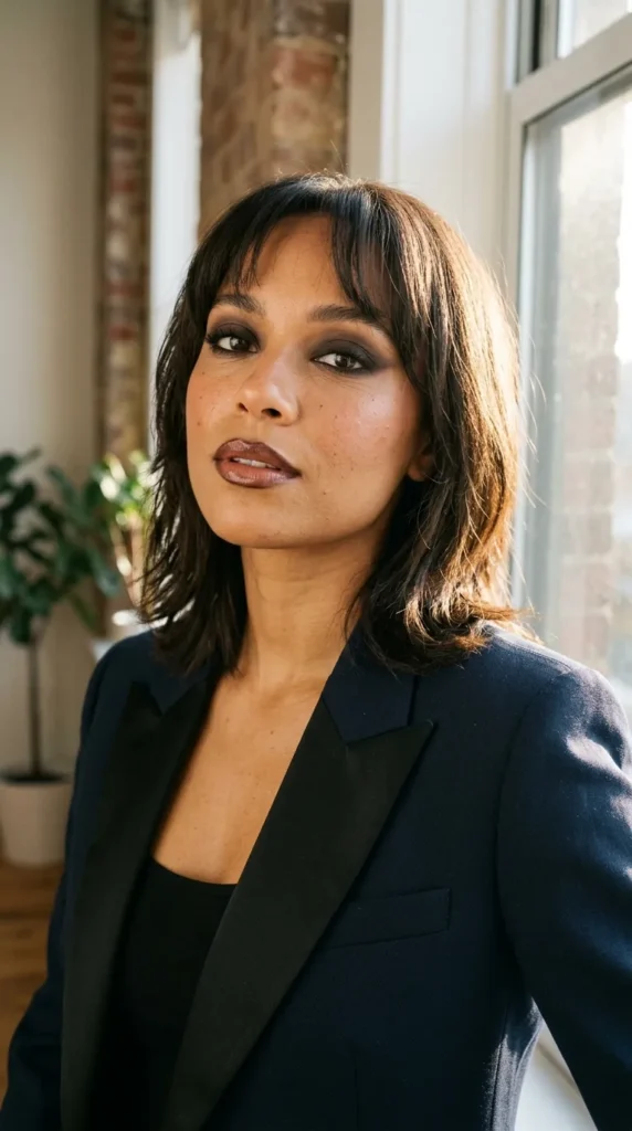 Espresso Brown Glam Makeup Inspiration