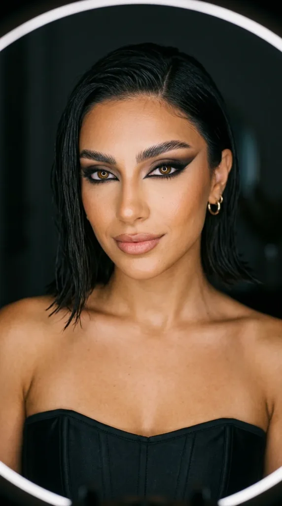 Fox Eye Full Glam Makeup Trend
