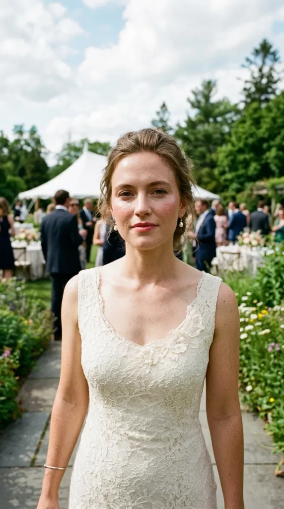 Fresh dewy makeup for outdoor weddings