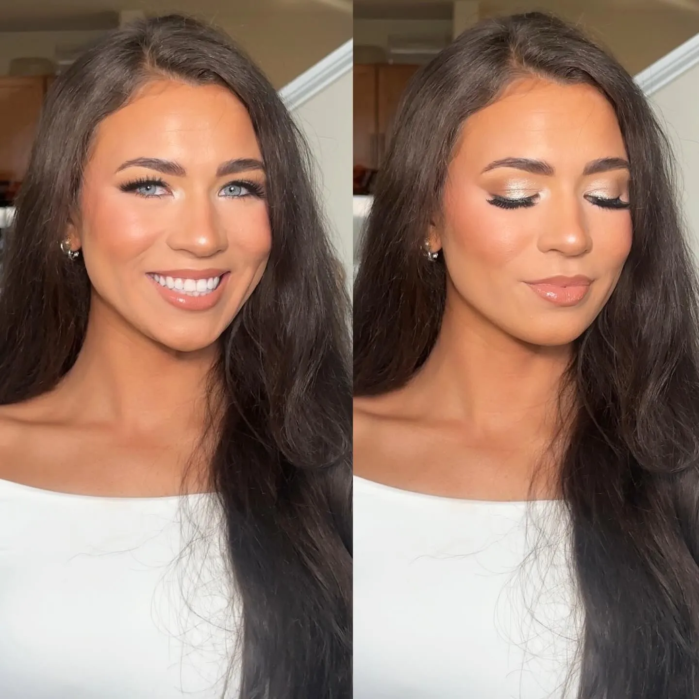 Gilded Bridal Beauty