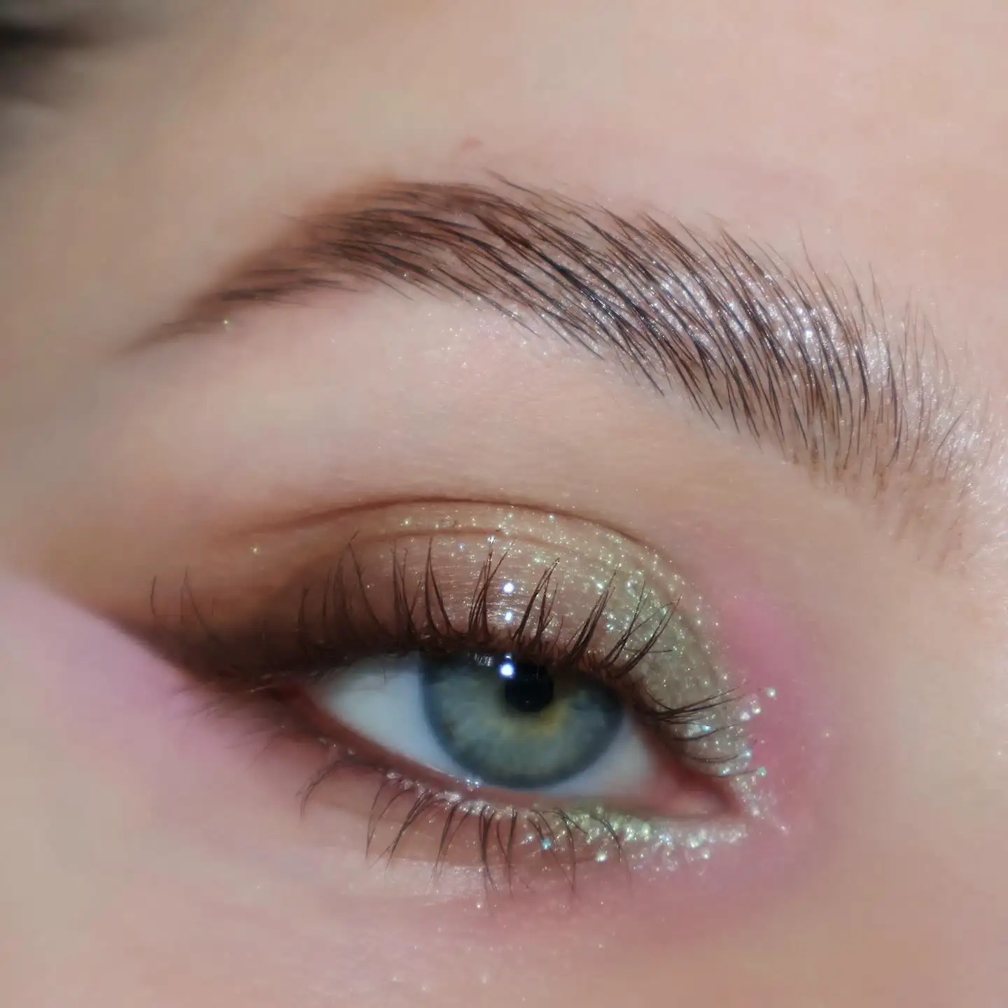 Golden Champagne Sparkle