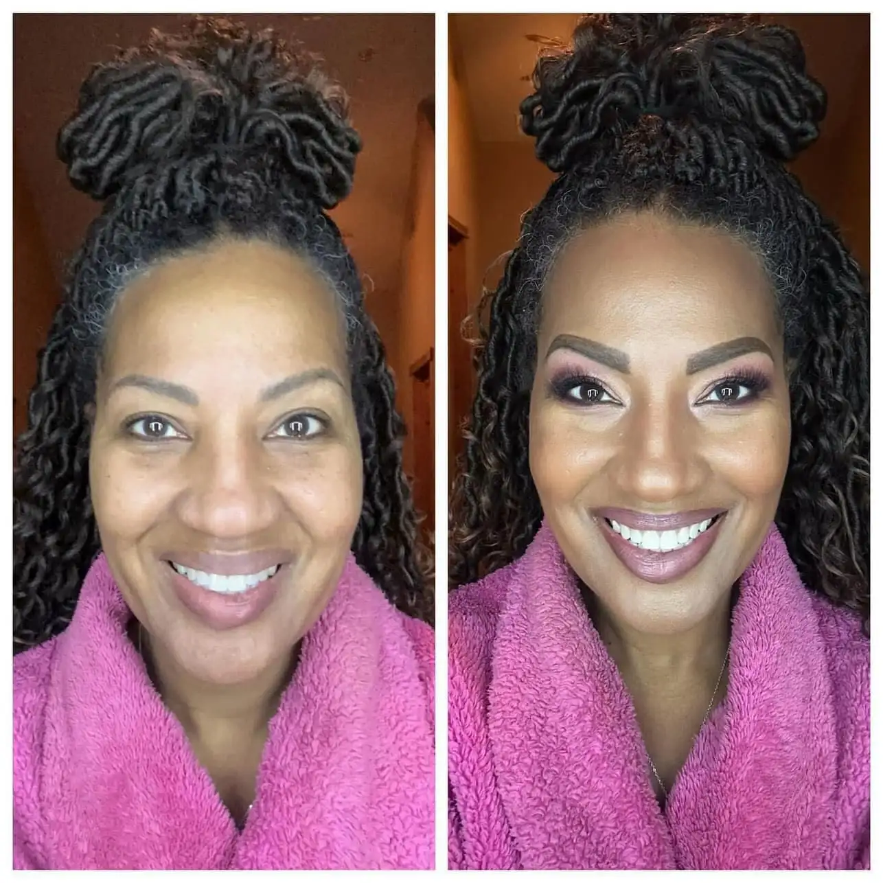 Luminous Plum Tones