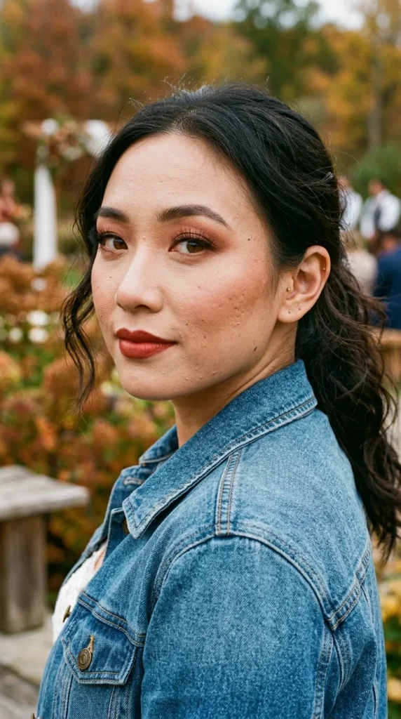 Matte Terracotta Makeup with Fluffy Lashes