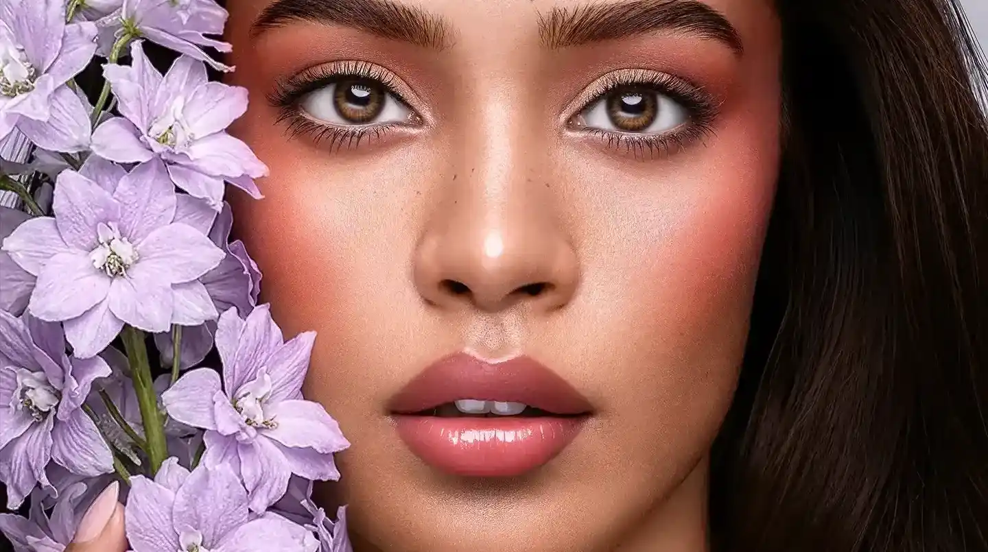 Natural Fall Makeup for Dark Skin