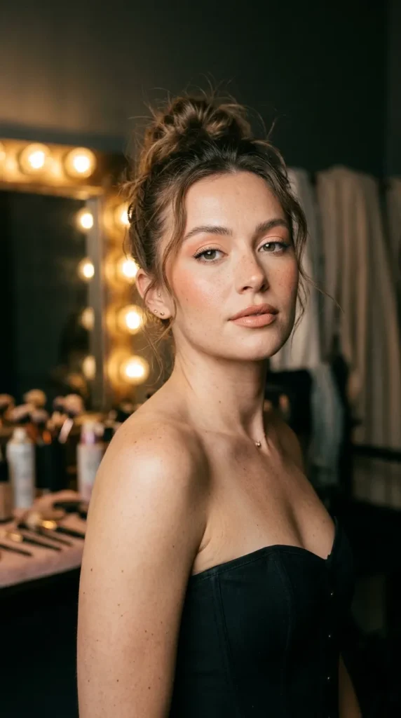 Peachy Nude Full Glam Everyday Style