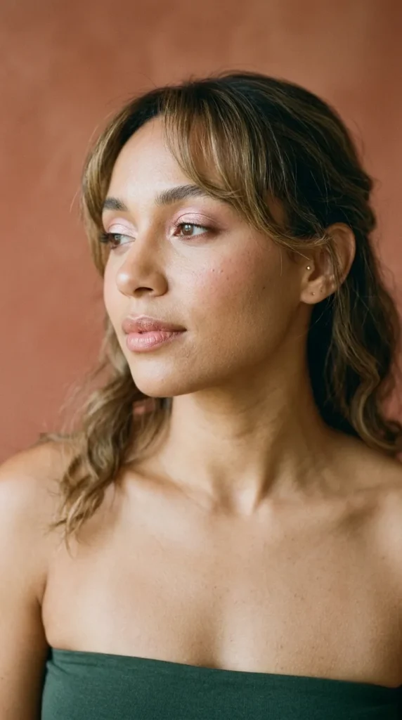 Pink champagne eyes for romantic weddings