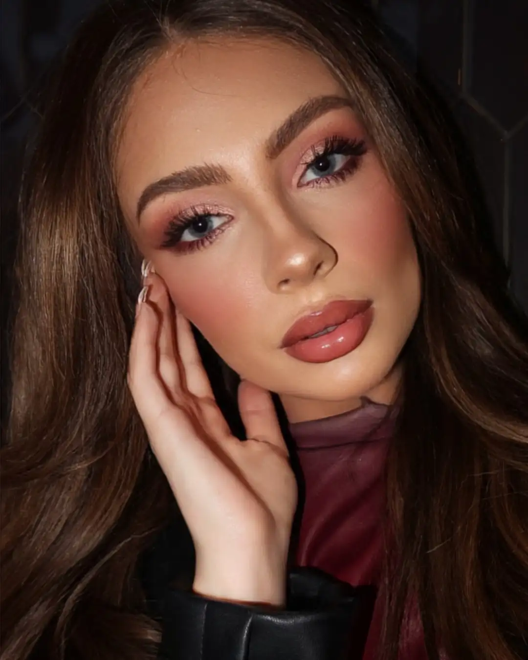 Rosy Cranberry Glow