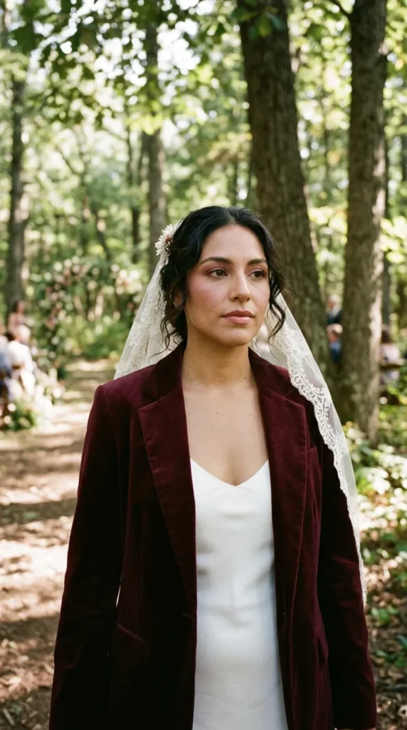 Rosy monochrome glam for romantic ceremonies