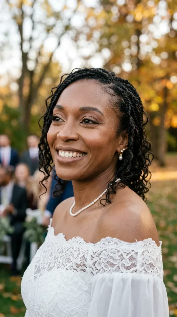 Soft Fox Eye Makeup for Modern Brides