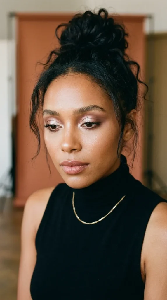 Soft halo eyes for timeless elegance