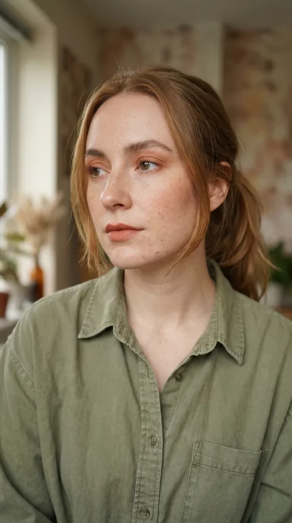 Terracotta Monochrome Makeup