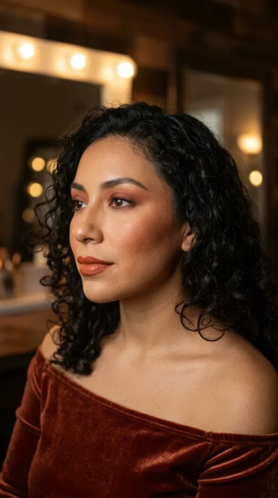 Terracotta Soft Glam Makeup