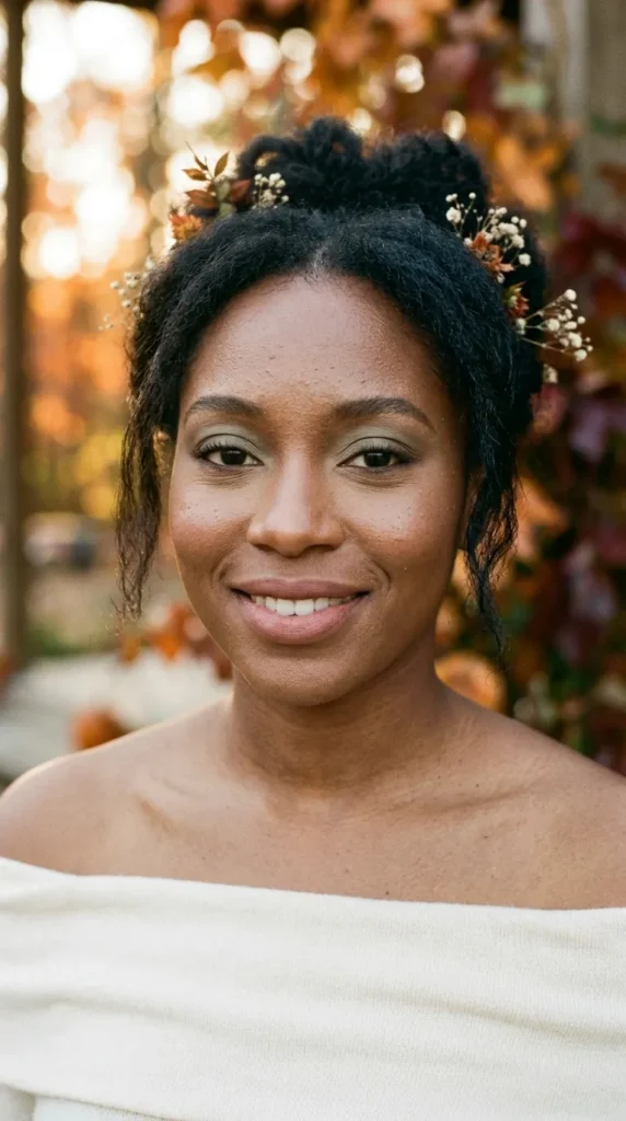 Velvet Matte Bridal Makeup with Earth Tone Eyes