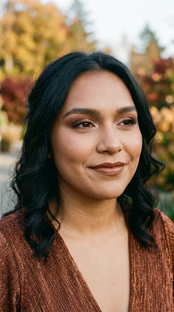 Warm Mocha Bridal Makeup with Soft Contour