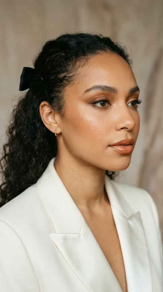 Warm caramel tones for medium skin